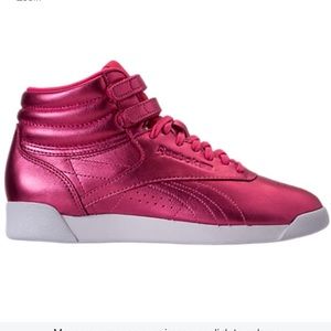 🚫SOLD🚫Limited Edition Metallic High Top Sneakers